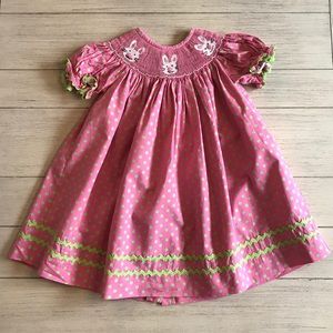 Smocked Easter Dress